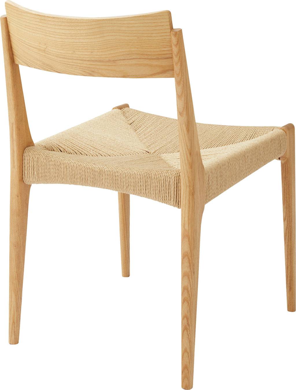 ダイニングチェア 単品 完成品 ペーパーコード 椅子 木製 天然木 北欧 1脚