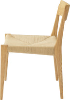 ダイニングチェア 単品 完成品 ペーパーコード 椅子 木製 天然木 北欧 1脚