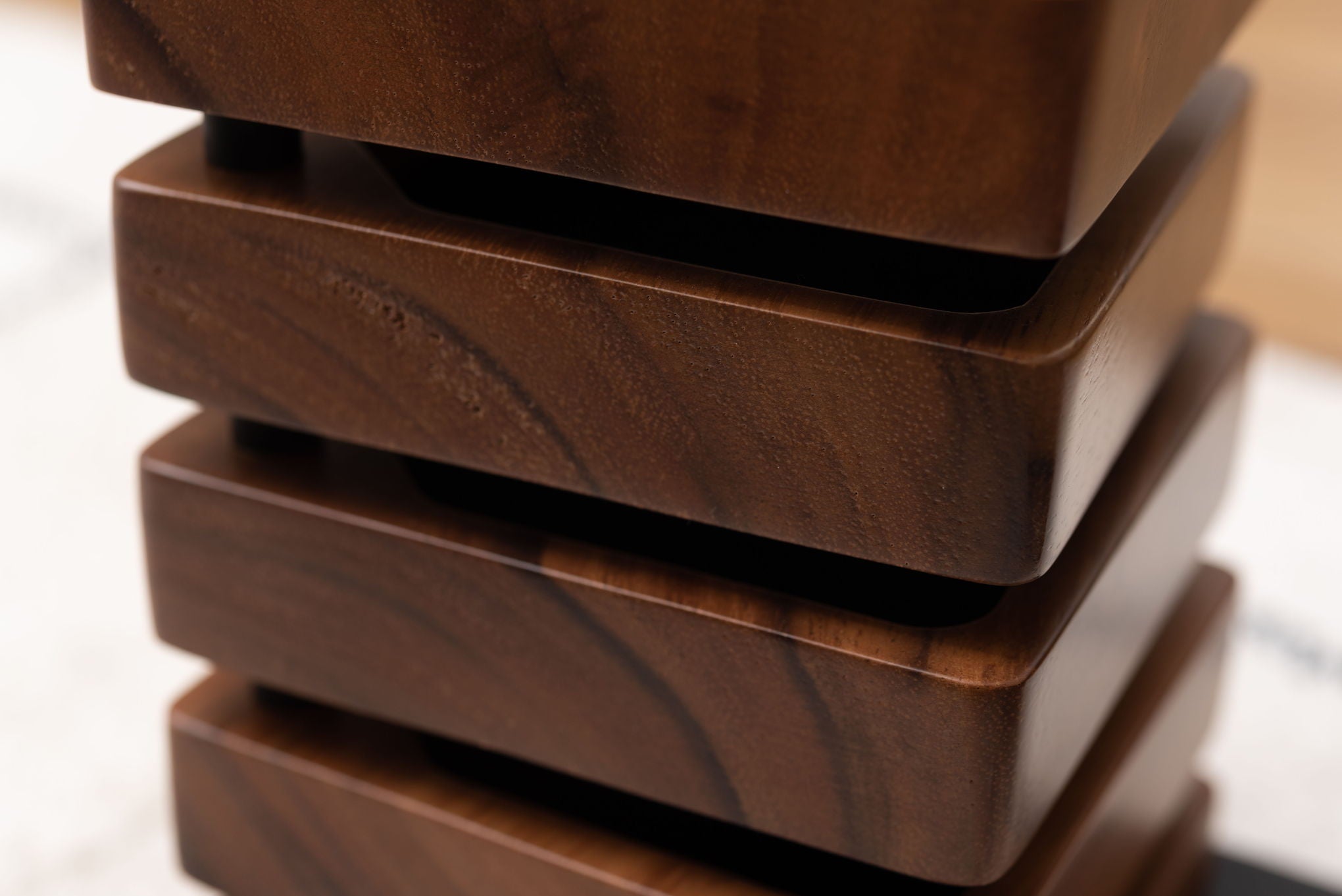 アクセサリーケース 小物入れ 小物収納 雑貨入れ 天然木 回転式 収納ケース アクセサリーケース