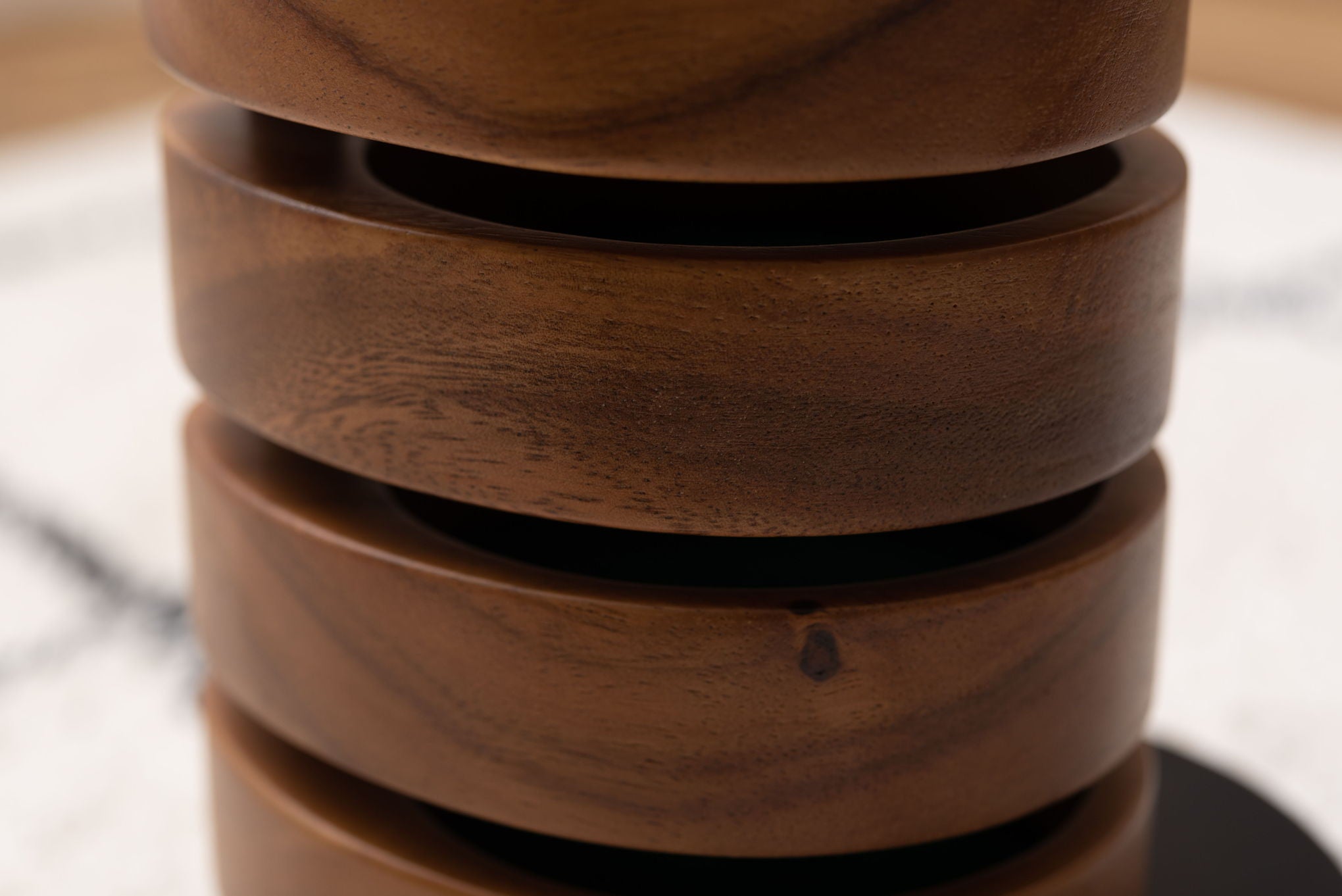 アクセサリーケース 小物入れ 小物収納 雑貨入れ 天然木 回転式 収納ケース アクセサリーケース