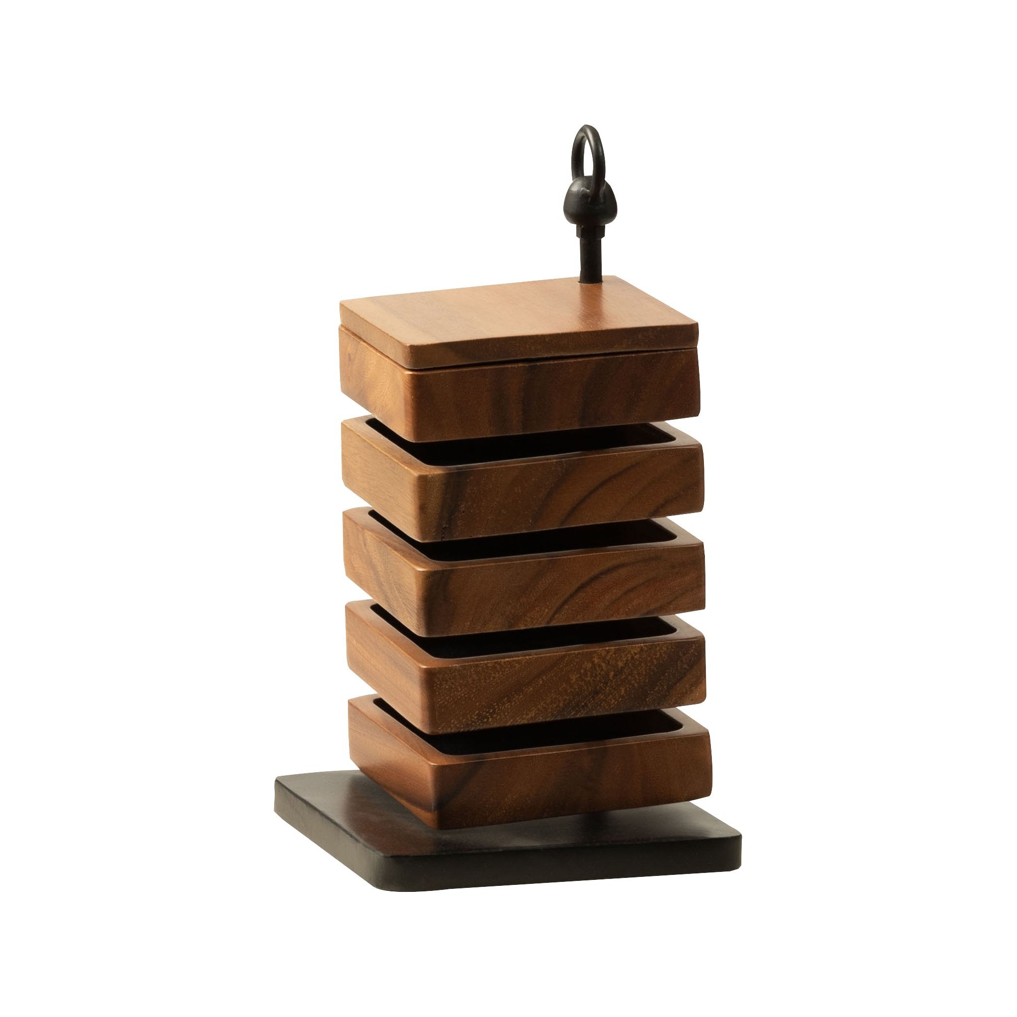 アクセサリーケース 小物入れ 小物収納 雑貨入れ 天然木 回転式 収納ケース アクセサリーケース