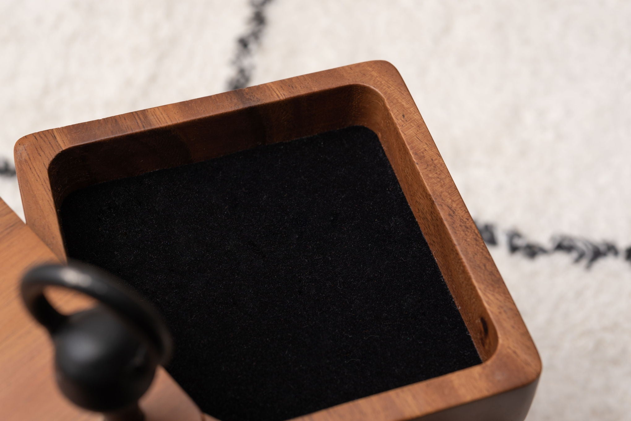 アクセサリーケース 小物入れ 小物収納 雑貨入れ 天然木 回転式 収納ケース アクセサリーケース