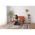 センターテーブル ローテーブル 幅100cm 長方形 ロータイプ 1人 2人 一人暮らし 高見え