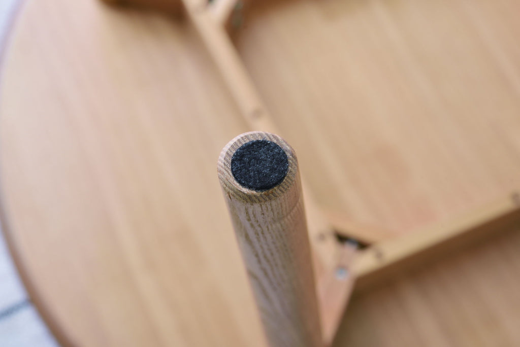 ダイニングテーブル 幅110cm 2人 3人 4人用 丸型 円形 シンプル 木製 天然木 北欧