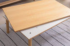 こたつテーブル 1人 2人 3人 幅105cm フラットヒーター 長方形 角型 ロータイプ 天然木 高級感 高見え