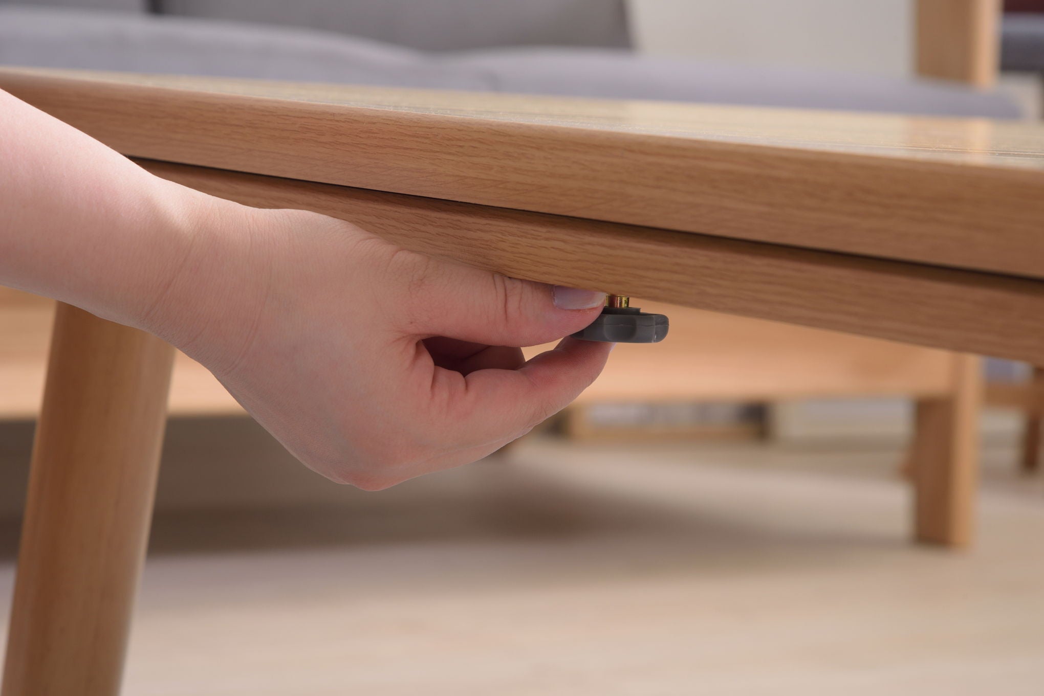 こたつテーブル 1人 2人 3人 幅105cm フラットヒーター 長方形 角型 ロータイプ 天然木 高級感 高見え