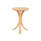 サイドテーブル 北欧 丸型 円形 幅40 ミニテーブル ナイトテーブル 天然木 木製 ベッド横