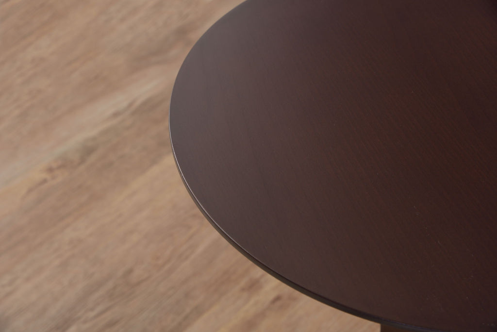 サイドテーブル 北欧 丸型 円形 幅40 ミニテーブル ナイトテーブル 天然木 木製 ベッド横