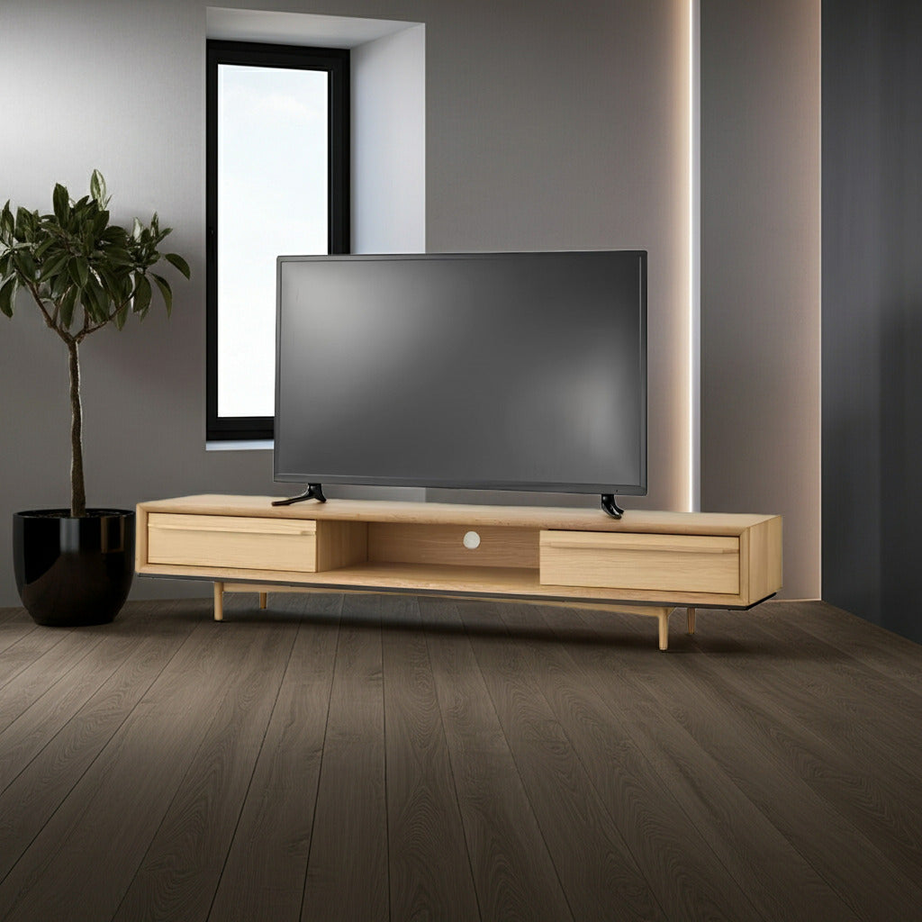 テレビ台 50インチ 55v 60型 65型まで推奨 幅180cm 大型 ローボード 引き出し 重厚 高見え 高級感