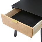 ナイトテーブル サイドテーブル 幅50 コンパクト 引き出し 収納 韓国インテリア ミニテーブル ベッド横 バイカラー