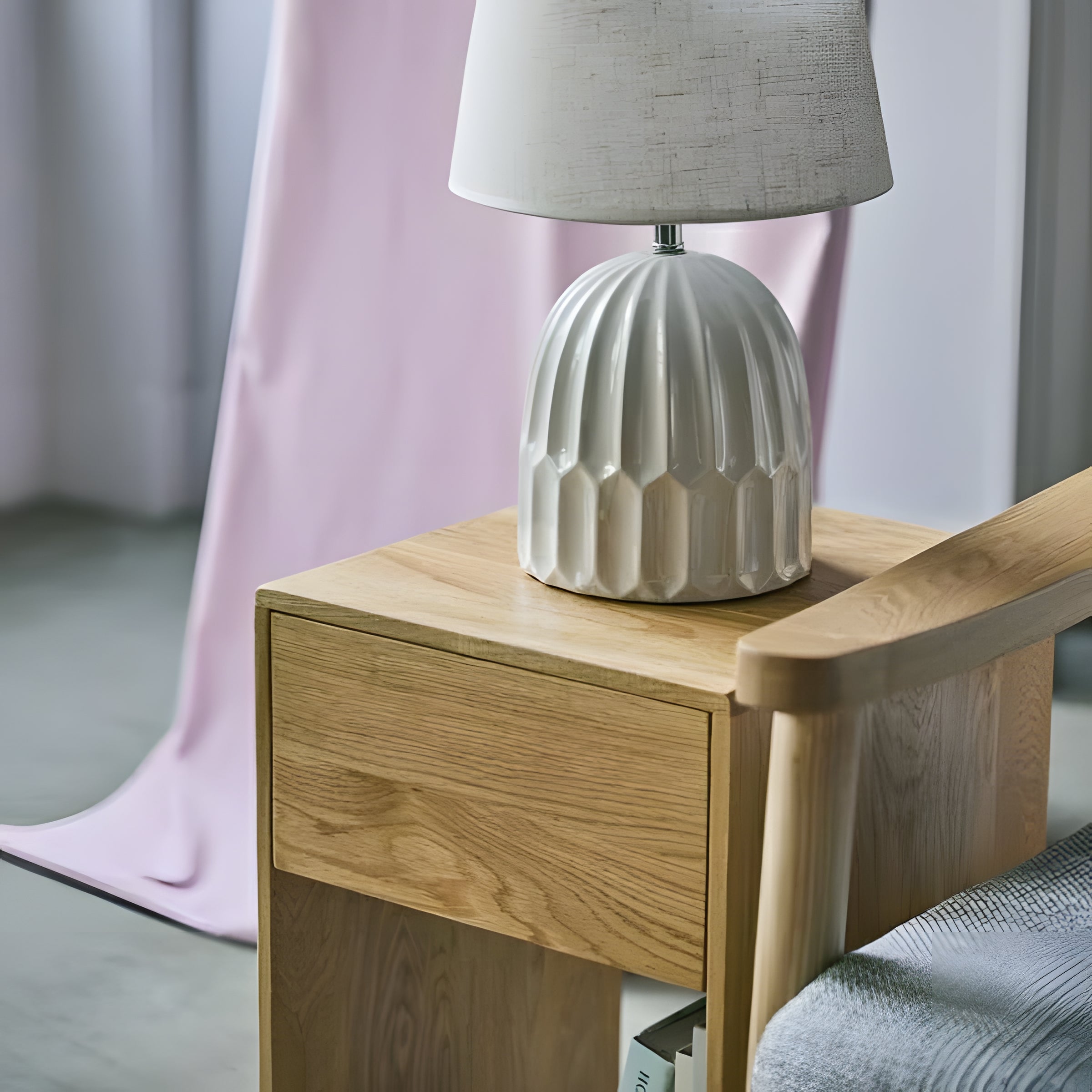 サイドテーブル 幅30 スリム コンパクト 高さ50 完成品 天然木 サイドチェスト ミニ 収納 引き出し付 ベッド横 シンプル 高見え