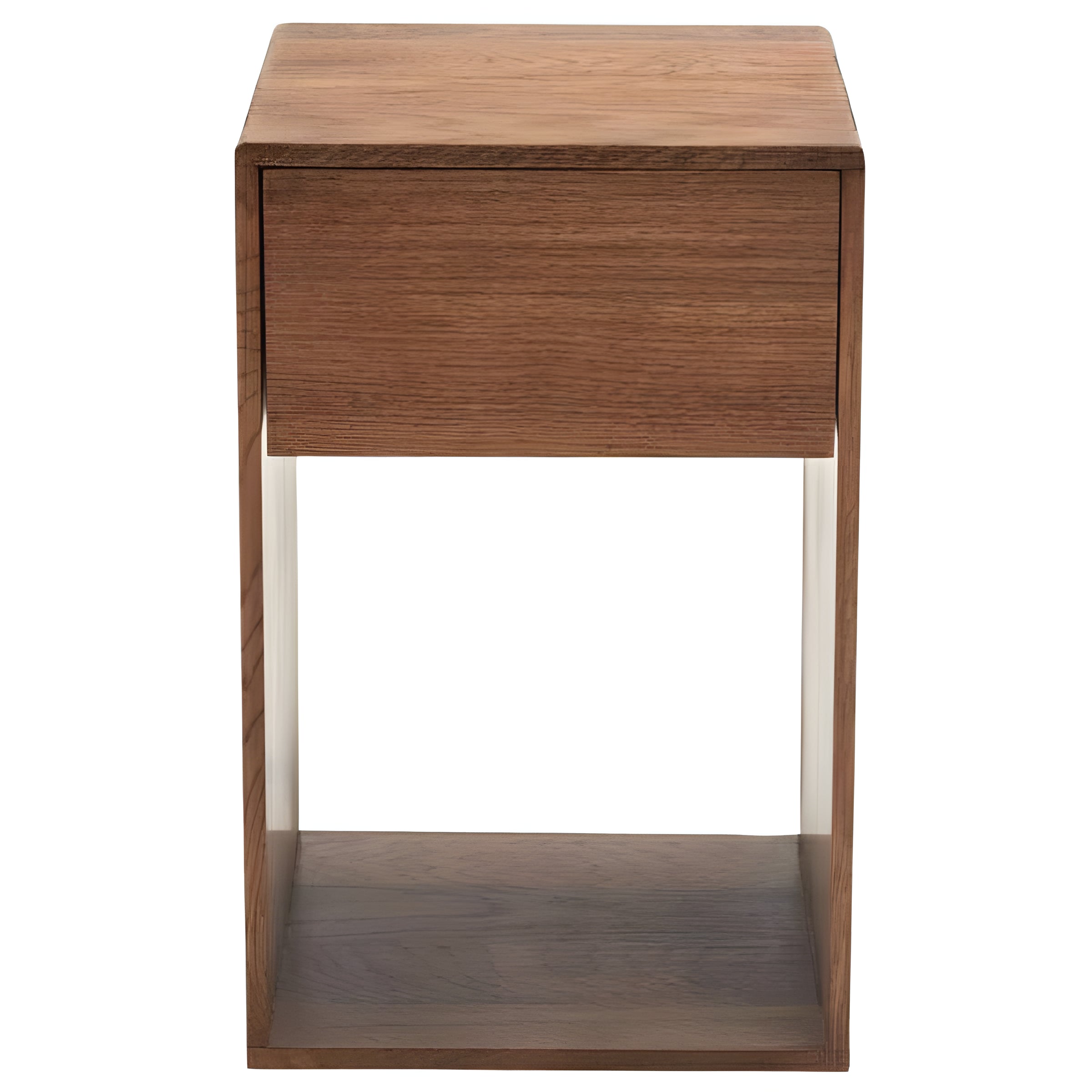 サイドテーブル 幅30 スリム コンパクト 高さ50 完成品 天然木 サイドチェスト ミニ 収納 引き出し付 ベッド横 シンプル 高見え