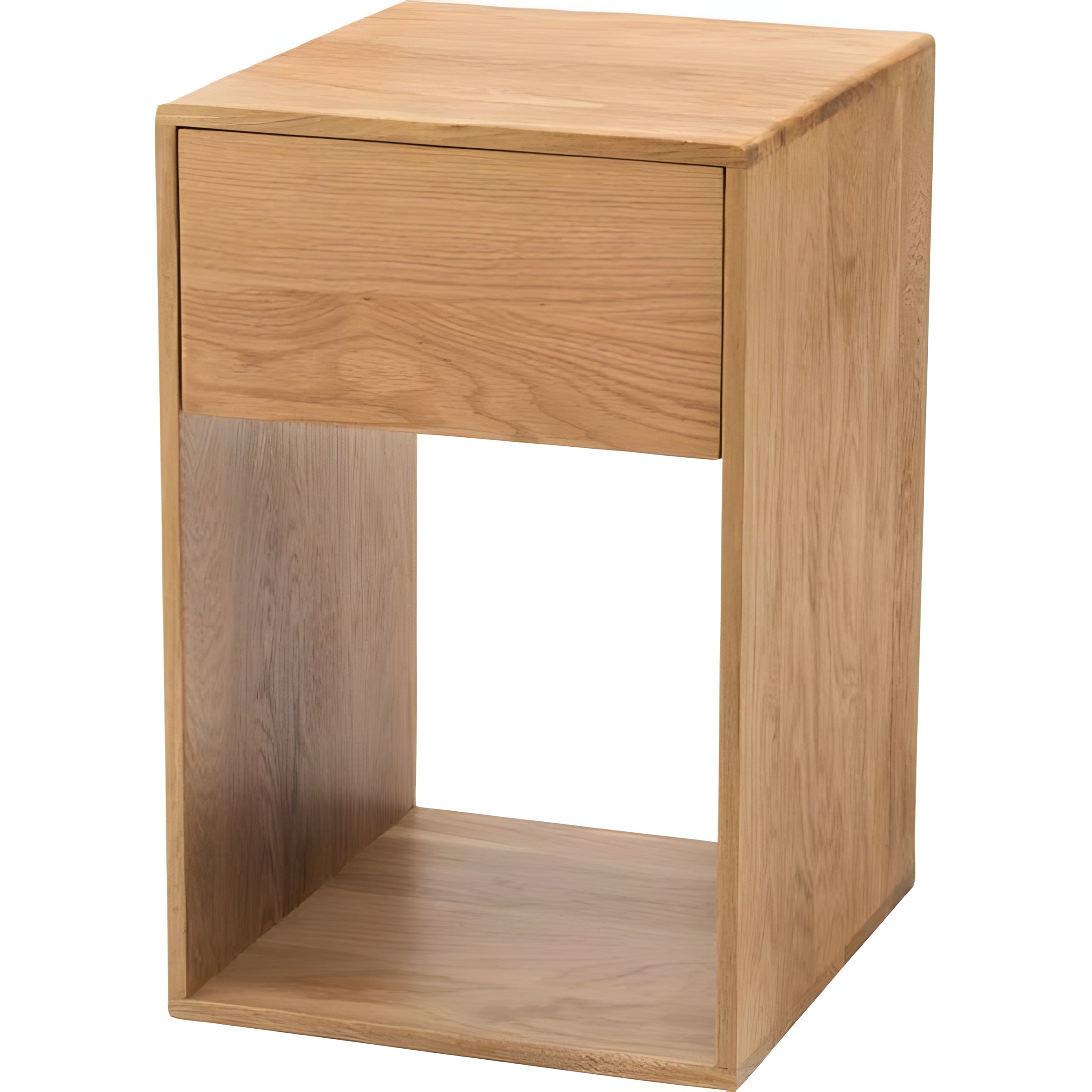 サイドテーブル 幅30 スリム コンパクト 高さ50 完成品 天然木 サイドチェスト ミニ 収納 引き出し付 ベッド横 シンプル 高見え