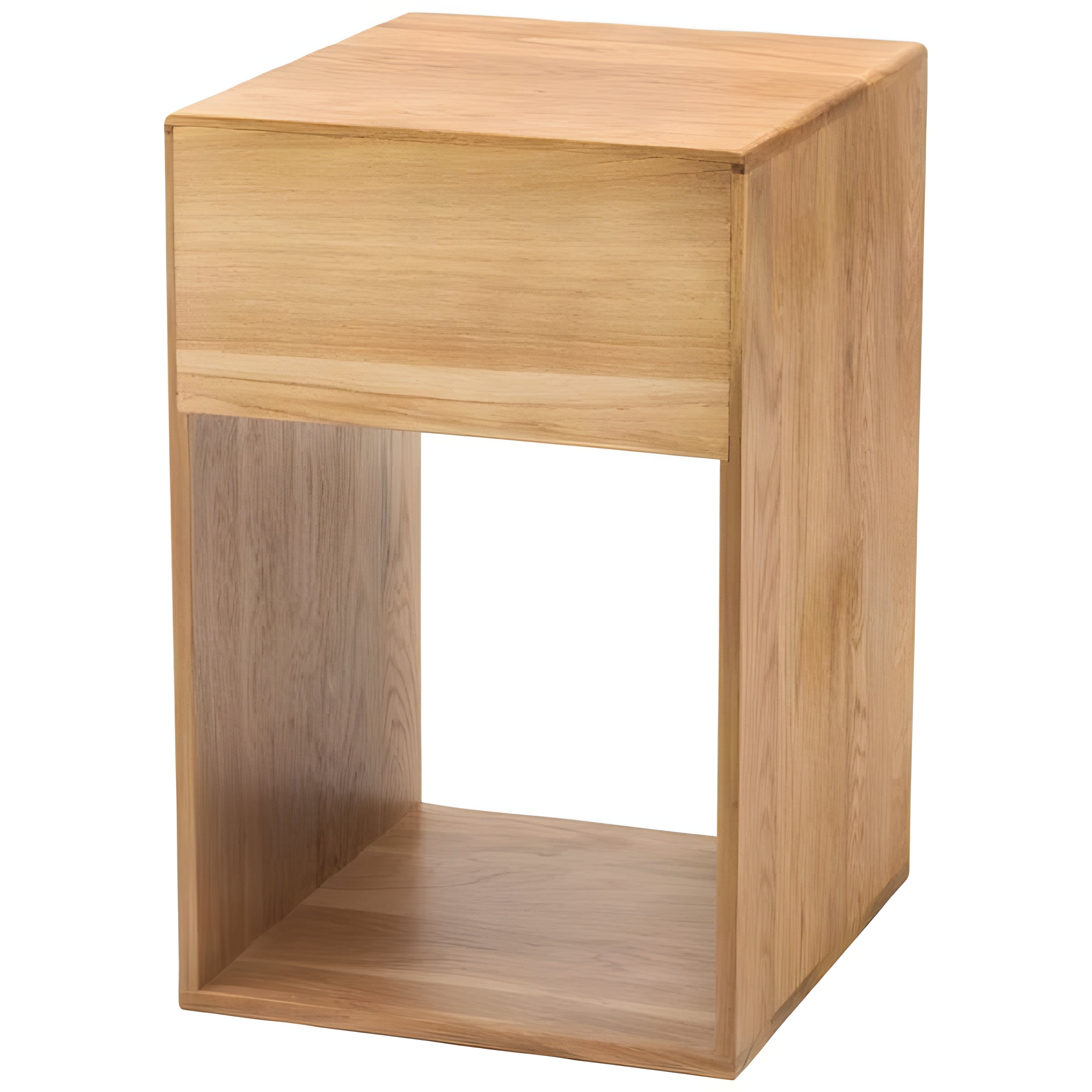 サイドテーブル 幅30 スリム コンパクト 高さ50 完成品 天然木 サイドチェスト ミニ 収納 引き出し付 ベッド横 シンプル 高見え