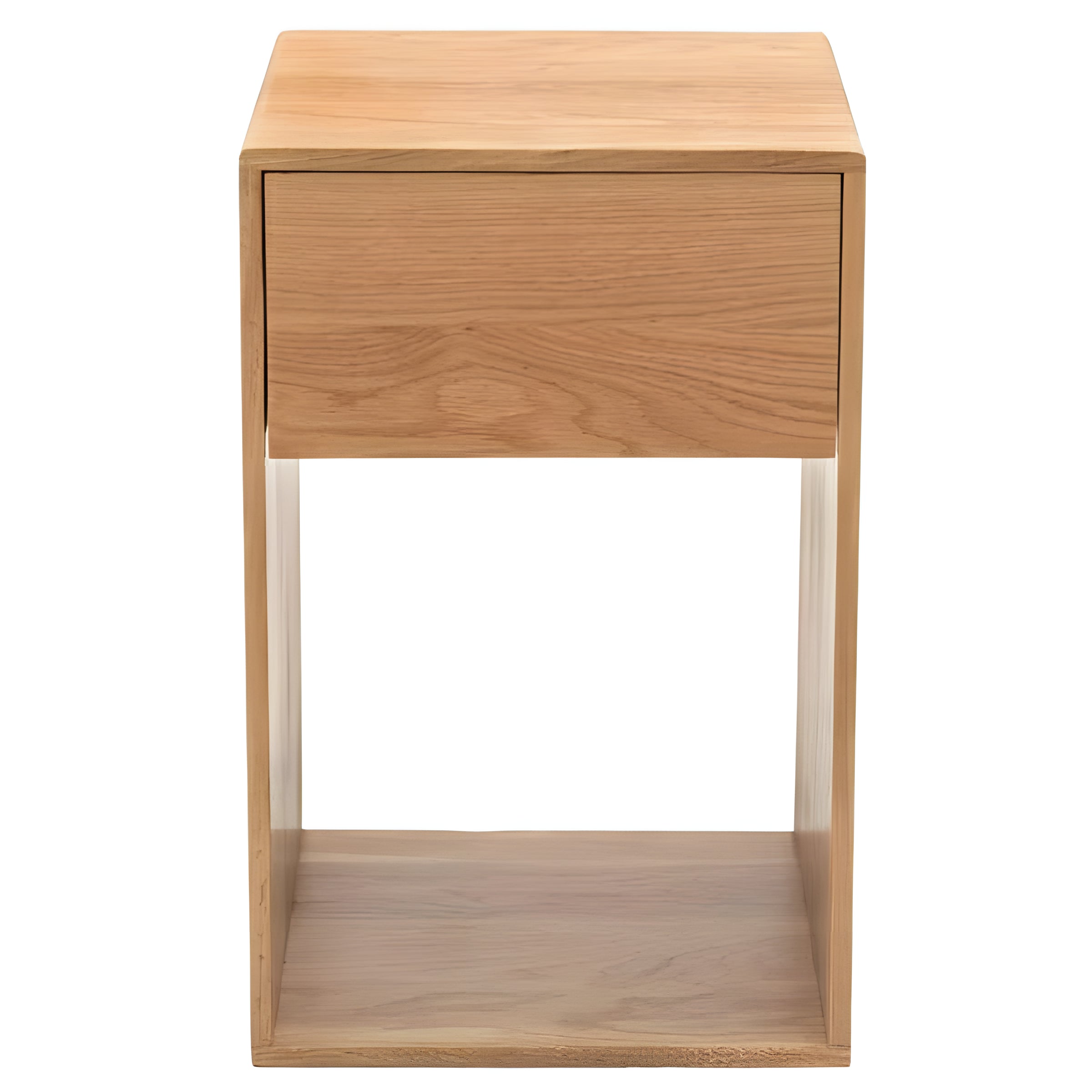 サイドテーブル 幅30 スリム コンパクト 高さ50 完成品 天然木 サイドチェスト ミニ 収納 引き出し付 ベッド横 シンプル 高見え