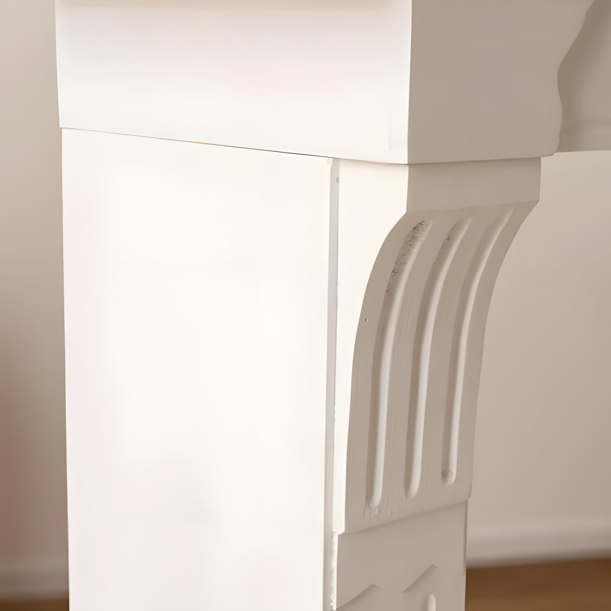 マントルピース 暖炉 ホワイト 白 杉 天然木 小物 装飾 レトロ シェルフ 飾り棚 韓国インテリア 高見え 高級感