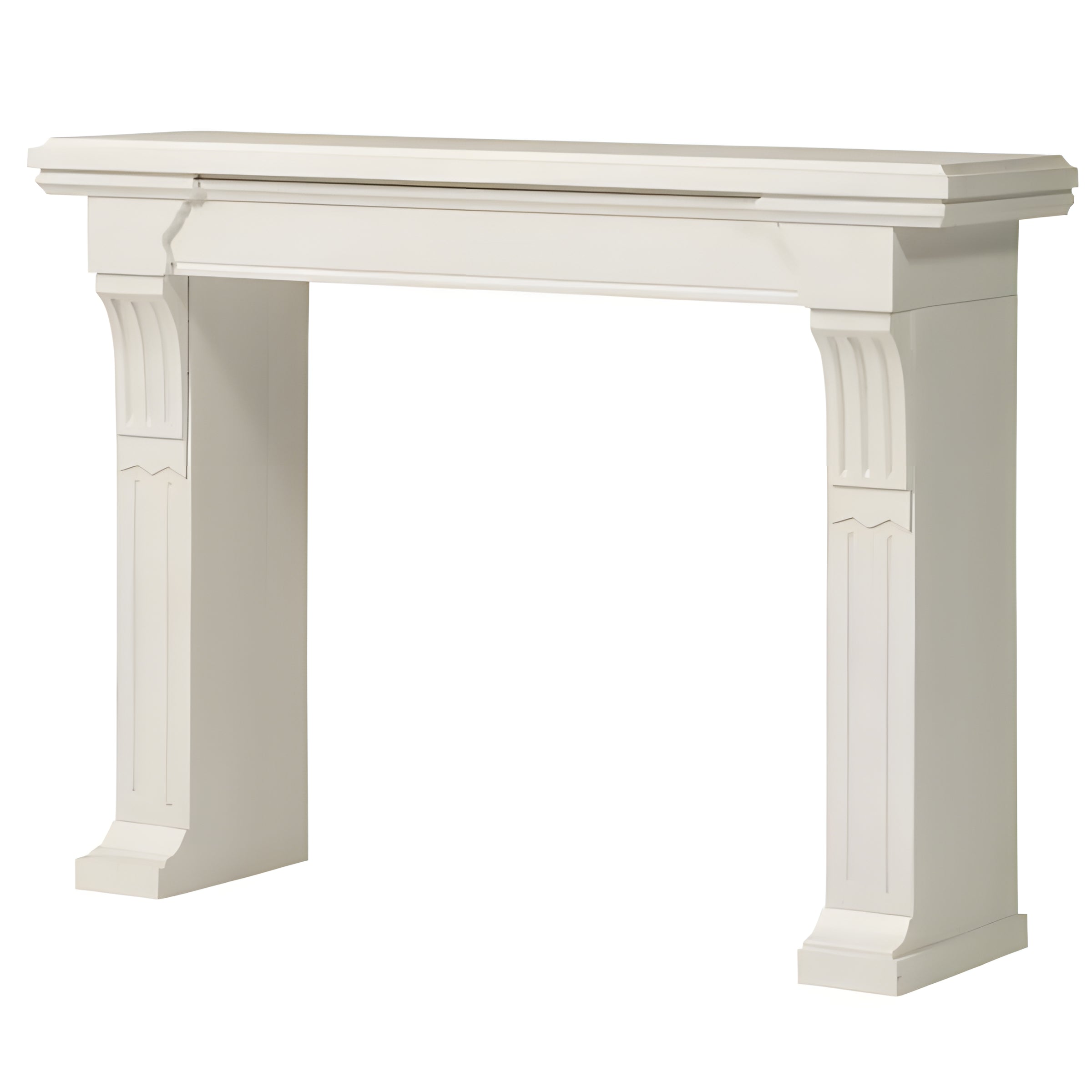 マントルピース 暖炉 ホワイト 白 杉 天然木 小物 装飾 レトロ シェルフ 飾り棚 韓国インテリア 高見え 高級感