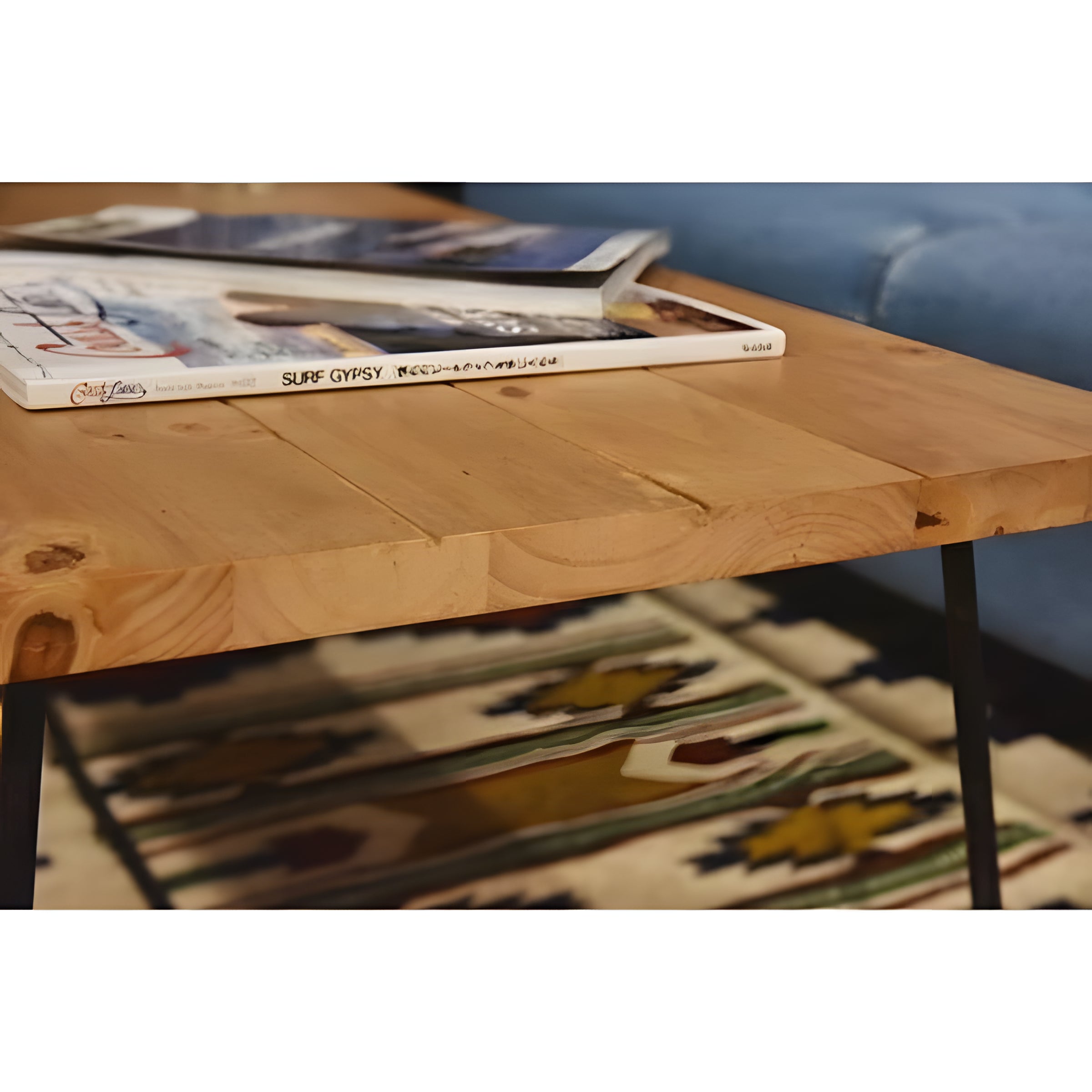 センターテーブル ローテーブル 幅100cm 完成品 天然木天板 アイアン 1人 2人 ヴィンテージ 一人暮らし 高見え