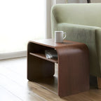 サイドテーブル ナイトテーブル ミニテーブル 天然木 完成品 収納 幅50 高見え 高級感 シンプル デザイナーズ