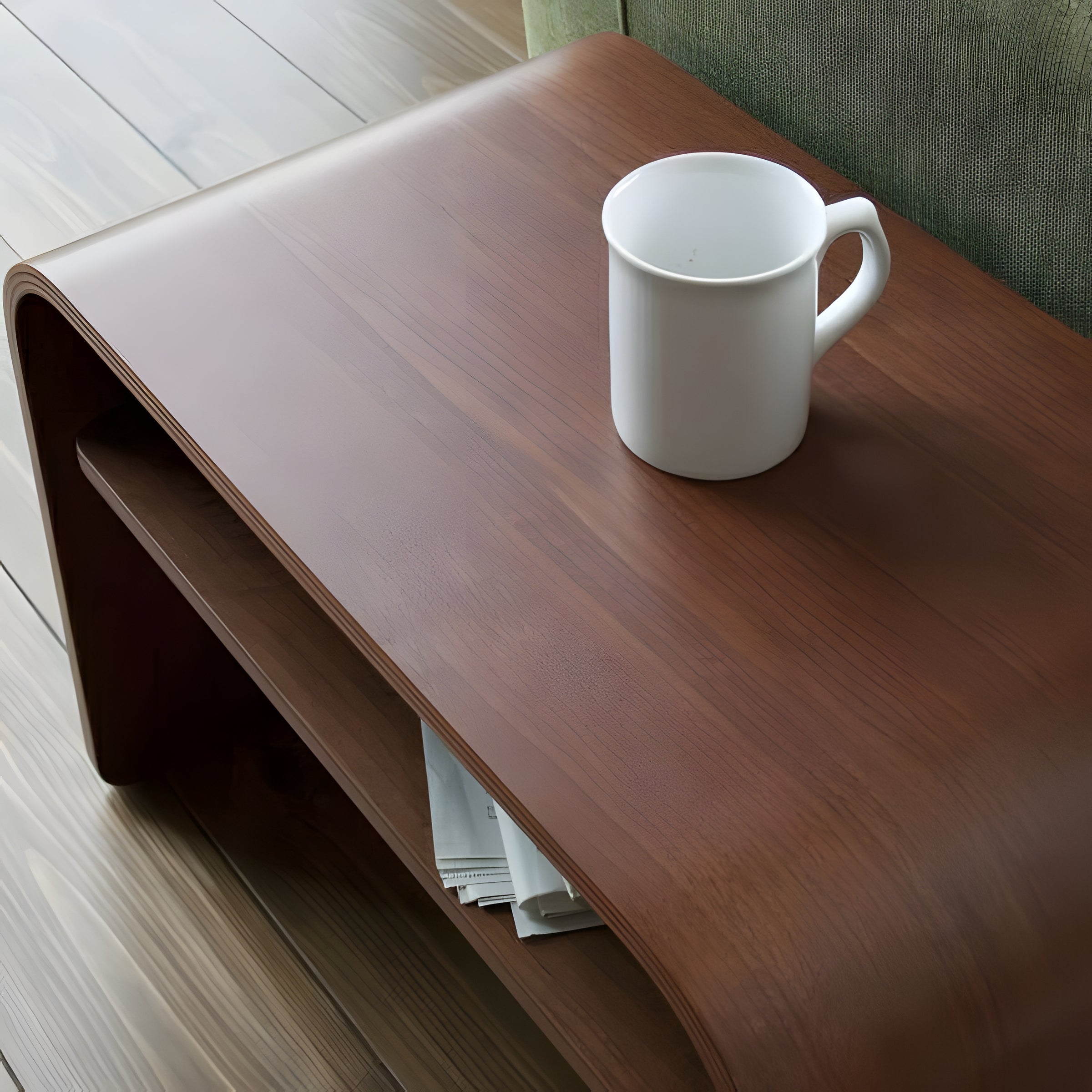 サイドテーブル ナイトテーブル ミニテーブル 天然木 完成品 収納 幅50 高見え 高級感 シンプル デザイナーズ