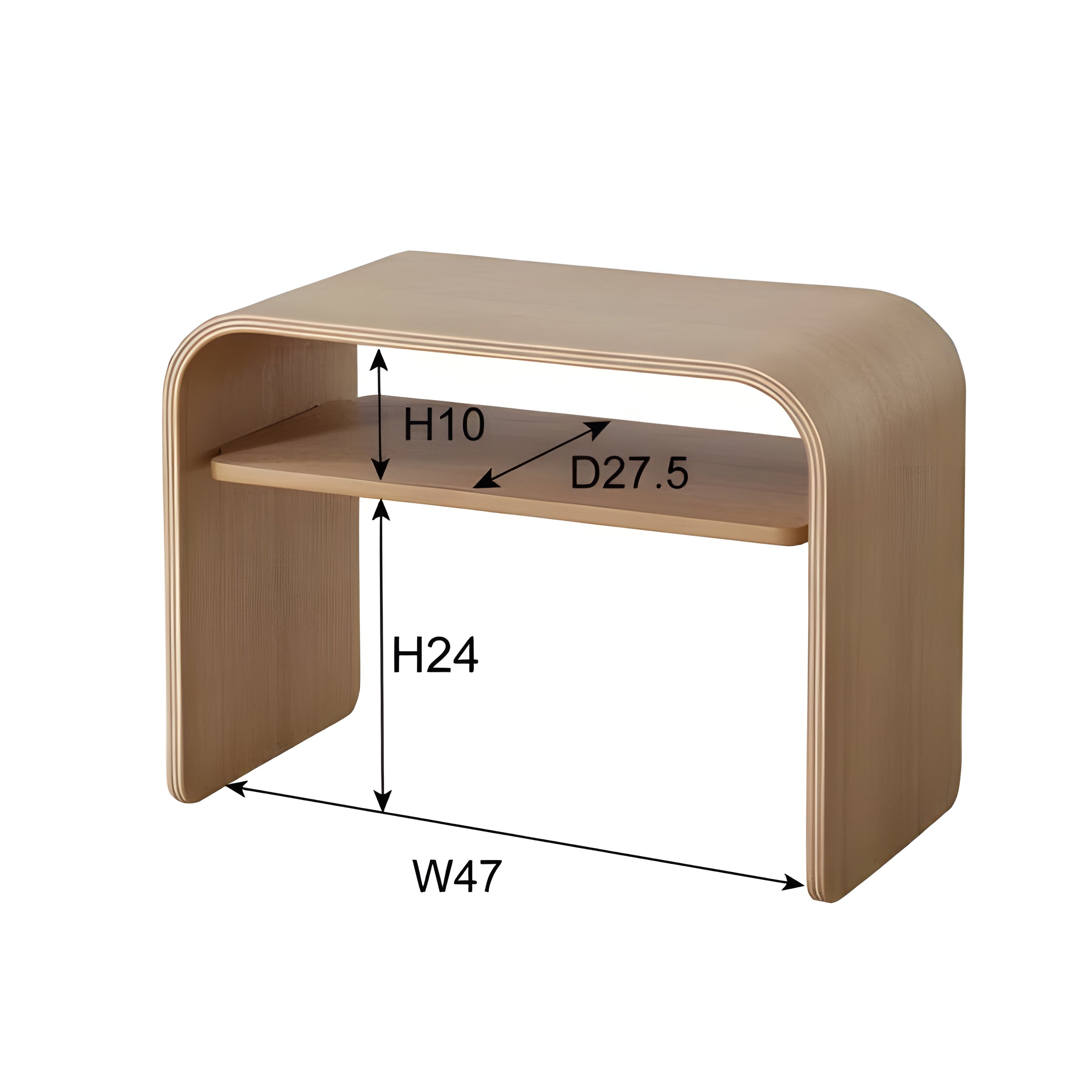 サイドテーブル ナイトテーブル ミニテーブル 天然木 完成品 収納 幅50 高見え 高級感 シンプル デザイナーズ