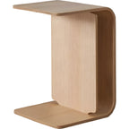 サイドテーブル ナイトテーブル ミニテーブル 天然木 完成品 収納 幅50 高見え 高級感 シンプル デザイナーズ