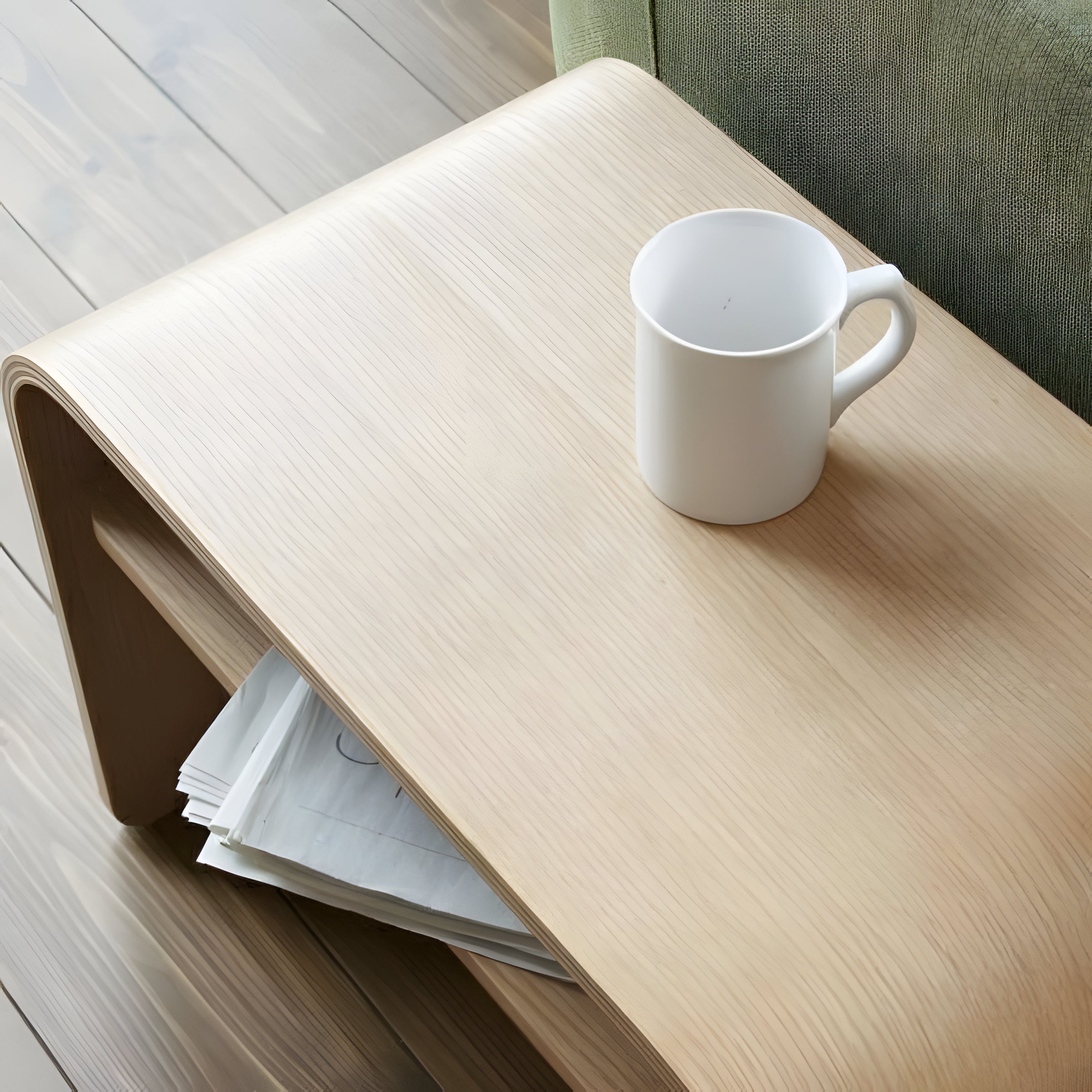 サイドテーブル ナイトテーブル ミニテーブル 天然木 完成品 収納 幅50 高見え 高級感 シンプル デザイナーズ