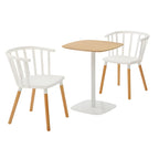 センターテーブル カフェテーブル 幅60 正方形 コンパクト ミニ ダイニングテーブル ハイタイプ 高さ73.5 一人暮らし