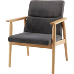 ダイニングチェア 1脚 一人掛け ひとりがけ 1人用 ソファ 完成品 肘付き 椅子 天然木 高見え 高級感 ホテル ロビー カフェ cafe