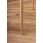 ダイニングテーブル 幅90cm 1人 2人用 スクエアテーブル 丸型 円形 天然木 シンプル 食卓机