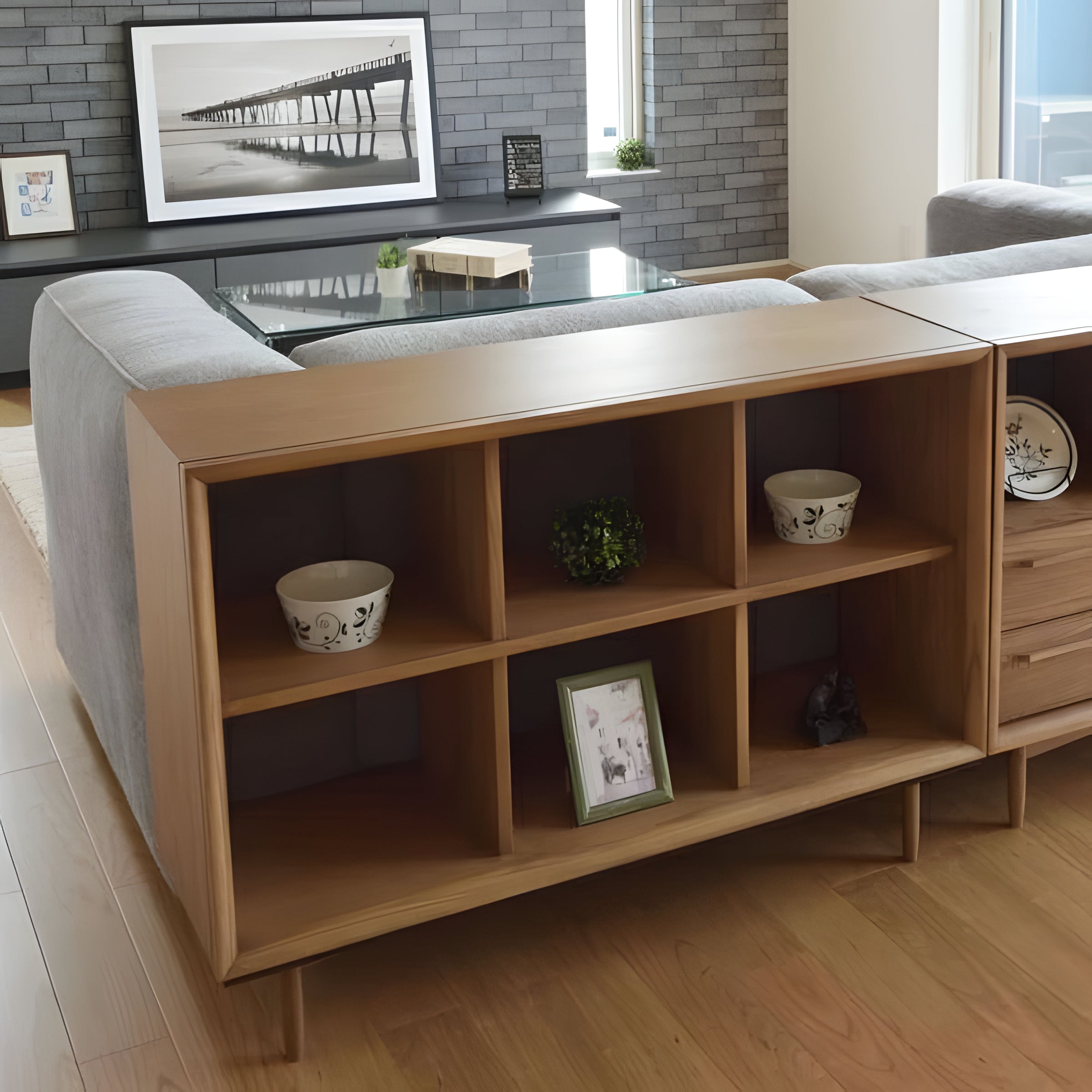 ラック 棚 幅100 2段 収納 シェルフ オープンラック 天然木オーク 大きい 大型 リビング ディスプレイ 高級感 高見え 重厚