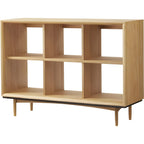 ラック 棚 幅100 2段 収納 シェルフ オープンラック 天然木オーク 大きい 大型 リビング ディスプレイ 高級感 高見え 重厚