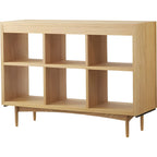 ラック 棚 幅100 2段 収納 シェルフ オープンラック 天然木オーク 大きい 大型 リビング ディスプレイ 高級感 高見え 重厚