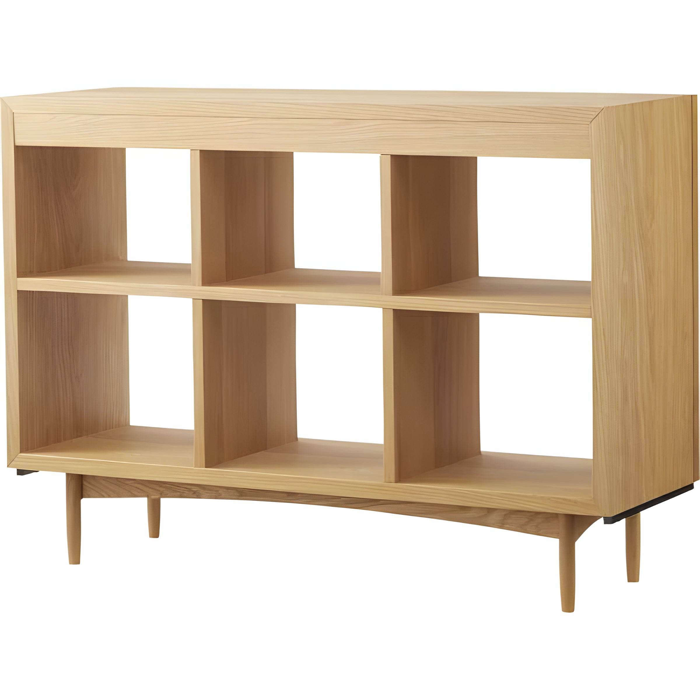 ラック 棚 幅100 2段 収納 シェルフ オープンラック 天然木オーク 大きい 大型 リビング ディスプレイ 高級感 高見え 重厚