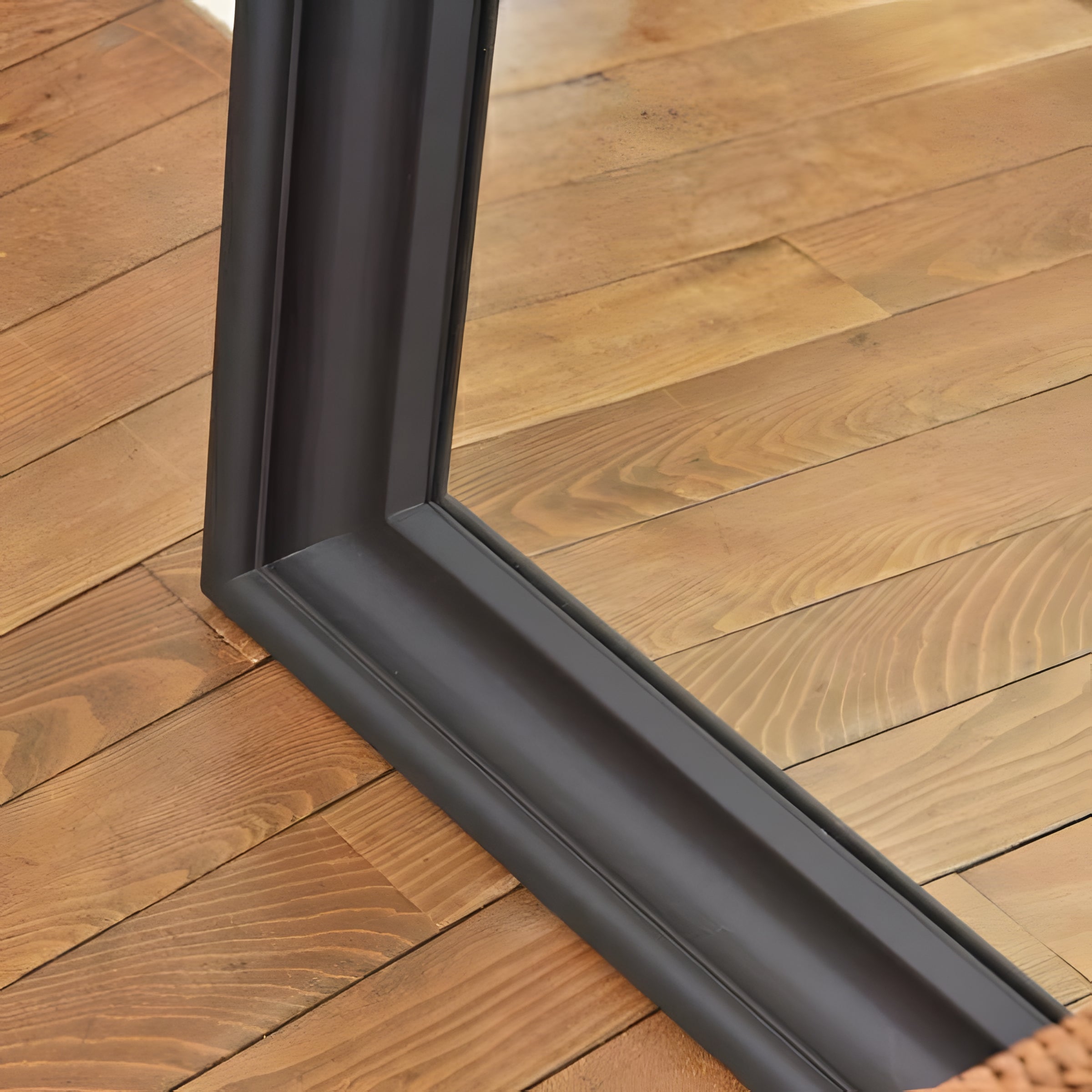 スタンドミラー 鏡 姿見 全身鏡 大きい 飛散防止 スタンド 自立 天然木 幅70 高さ165cm 大型 高見え 高級感