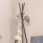 コートハンガー ポールハンガー 木製 天然木  帽子掛け 洋服掛け 収納 シンプル ハットツリー ハンガーポール ナチュラル 高見え