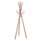 コートハンガー ポールハンガー 木製 天然木  帽子掛け 洋服掛け 収納 シンプル ハットツリー ハンガーポール ナチュラル 高見え